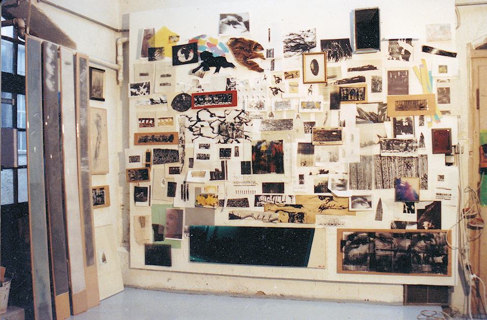 Atelie Heusteigstr. 43 C Ausstellung/1996 | Klaus Fabricius  Artist Künstler Information