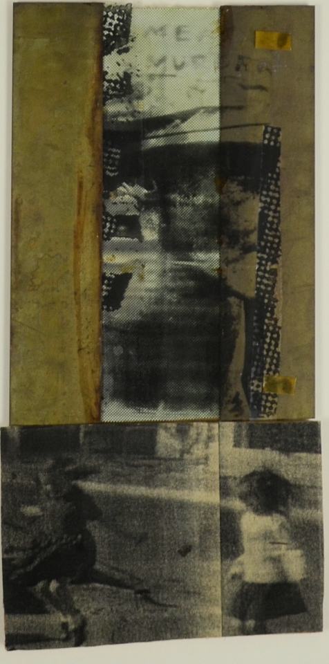 Meta ist Murder/1992/Fotokopie/BJ-Druck,Messing/Tesa/ 46x23cm | Klaus Fabricius  Artist Künstler Information
