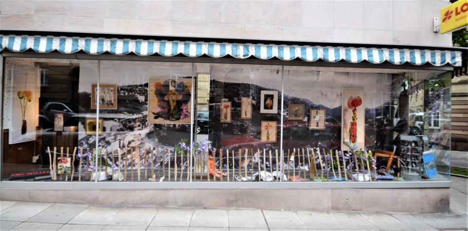 Schafensterausstellung/Michas Lädle/2017 | Klaus Fabricius  Artist Künstler Information