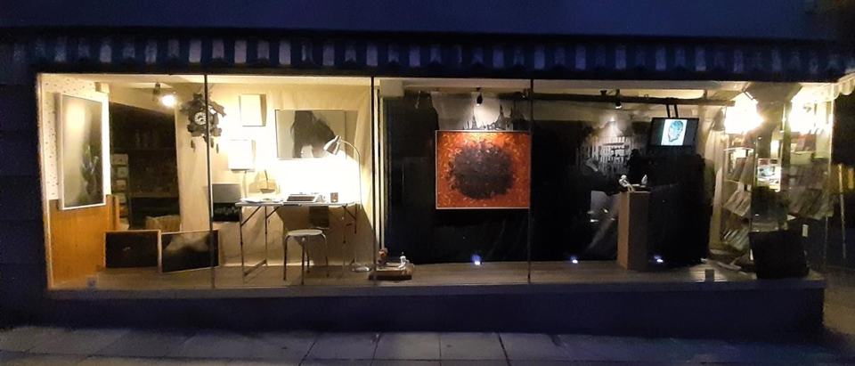 Schaufenster Ausstellung/Reflexe der Gegenwart/2021 | Klaus Fabricius  Artist Künstler Information