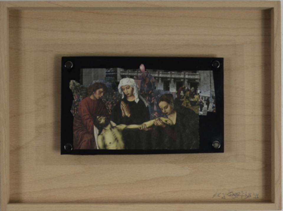 StockEx/2019/Collage/16x25cm | Klaus Fabricius  Artist Künstler Information