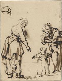 Zwei Frauen mit Kind/1649 | Klaus Fabricius | Artist Künstler | Information